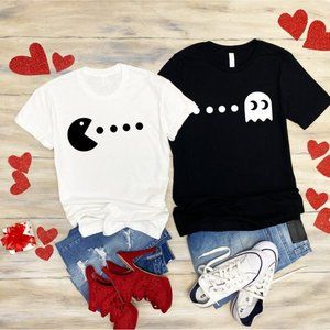 Couples Pac Man Shirt